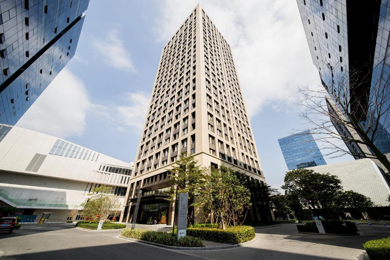 Guangzhou Laiste Aparthotel Science City Greenland Central Plaza Branch - Free Shuttle Bus To Canton Fair Complex During Canton Fair Period Exterior foto